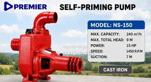 Heavy Duty Self-Priming Centrifugual Pump 6"
