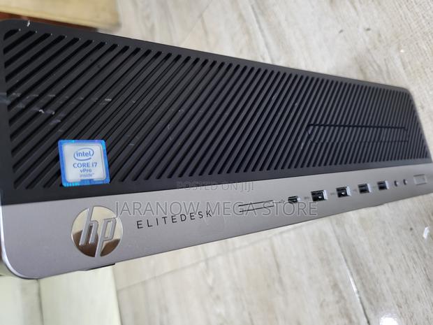 Desktop Computer HP EliteDesk 800 G3 8GB Intel Core i7 SSD 256GB - thumbnail 2