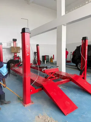 Highly Recommended 3d Alignment System and 4tns Four Post Carlift Wula