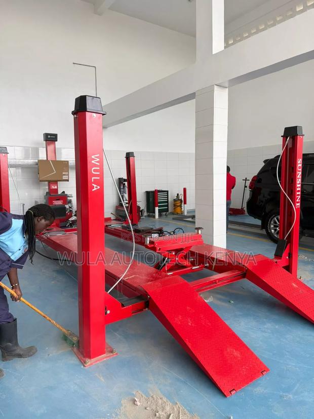 Highly Recommended 3d Alignment System and 4tns Four Post Carlift Wula