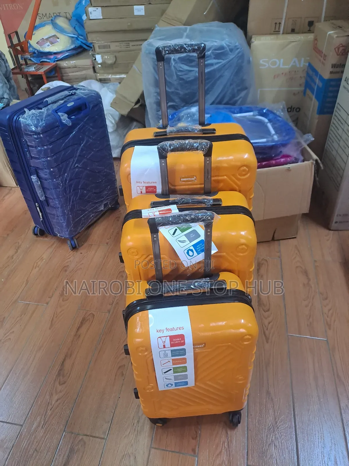 Quality Suitcases 3 in One Classic Set