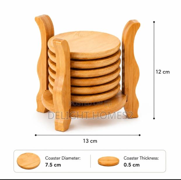 Bamboo Mug Holder_car - thumbnail 2