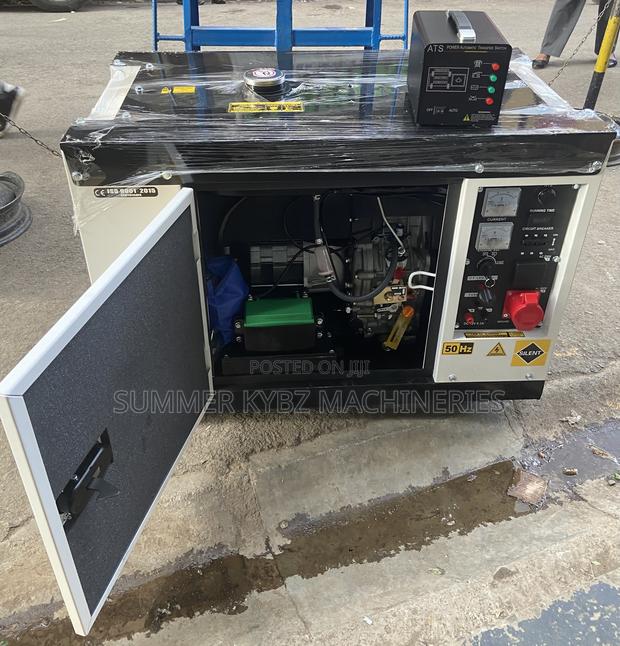 Maybach Super Silent Diesel Generator 12kva With Ats - thumbnail 2