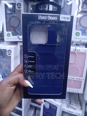 "17 Pro Max" Shock Protection, and Anti-Fingerprint Technology Case