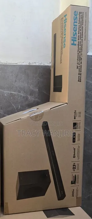 Hisense Soundbar 
200 Watts Hisense Soundbar 2.1ch Channel