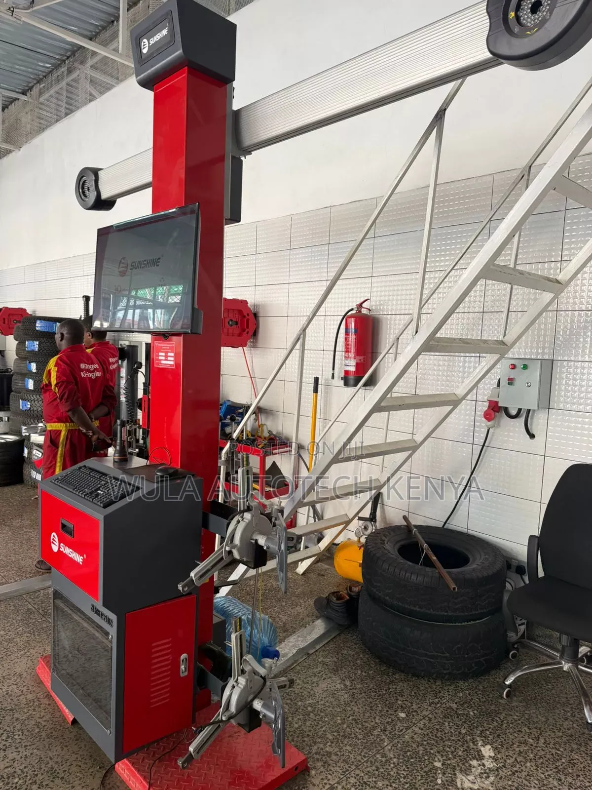 Garage and Service Centre Wheel Alignment and Four Post Carlift Wula