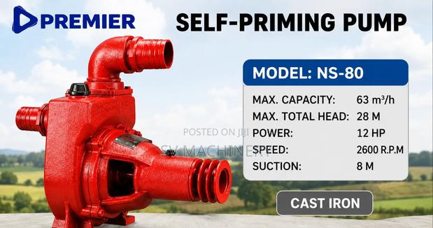 Heavy Duty Self-Priming Centrifugual Pump 3"