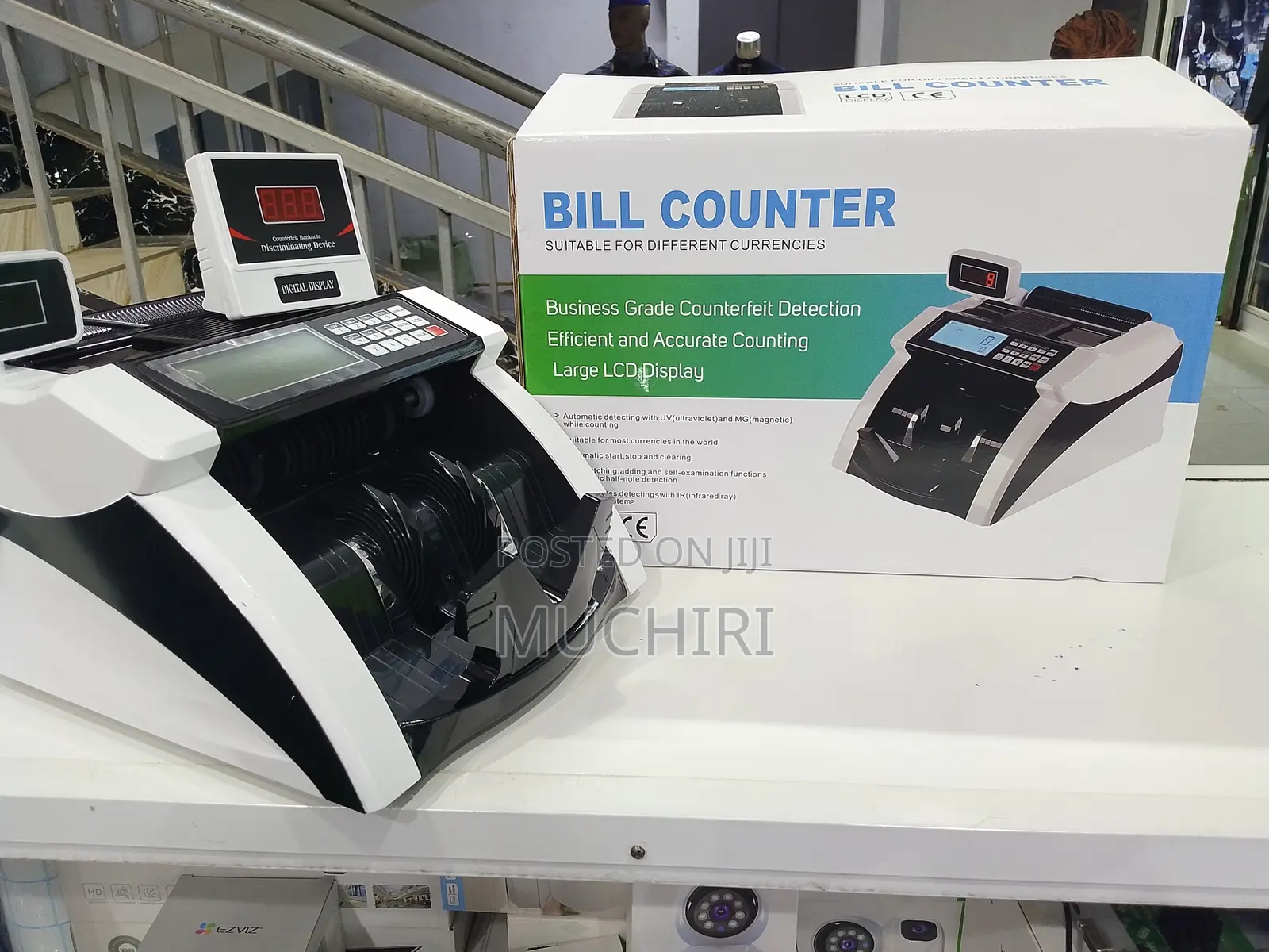 Digital Multicurrency Bill Counter Machine
