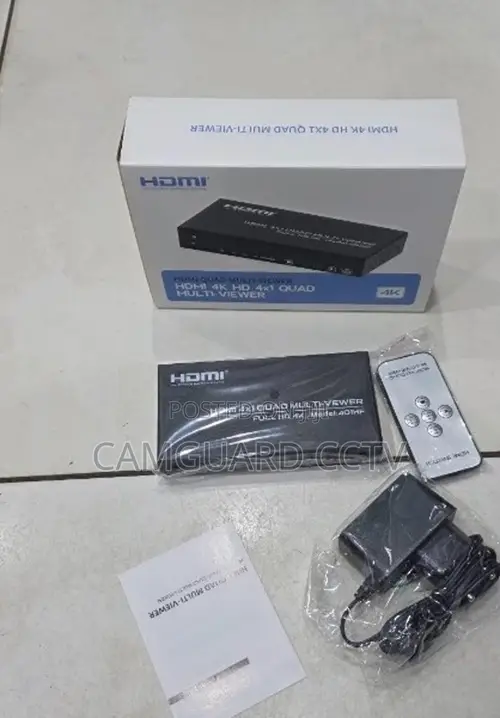 4 Port Hdmi Multi-Viewer 1 Output Split Screen Switch
