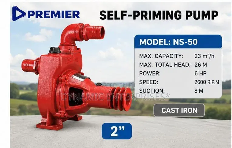 2" Self Priming Water Pump