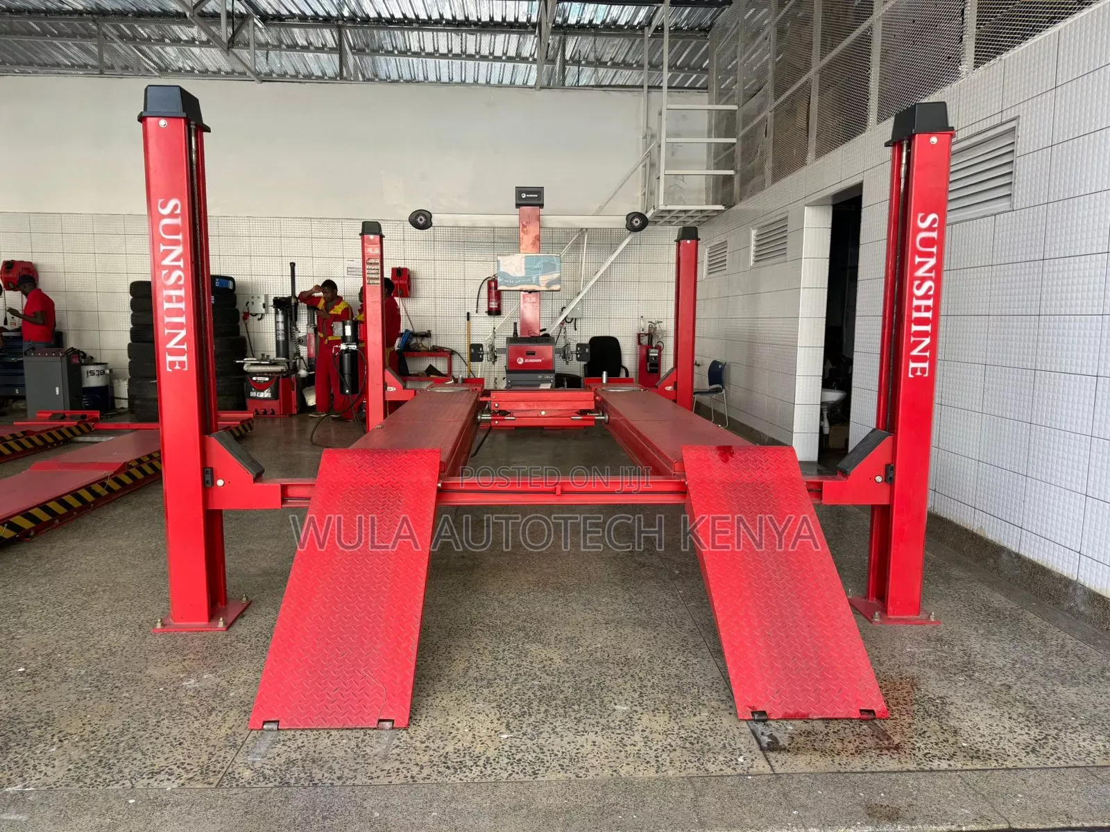 Modern Diagnostic Tool 3d Wheel Alignment Machine Sunshine