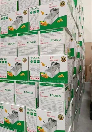 6 LTRS Ecco Single Deep Fryer