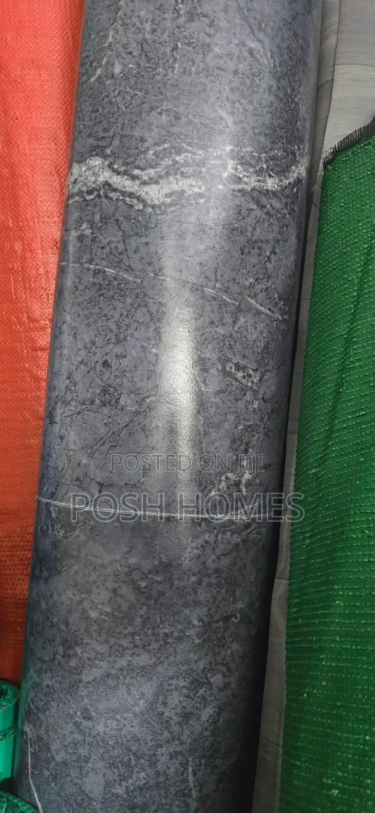 Marble Grey Vinyl Mkeka Wa Mbao