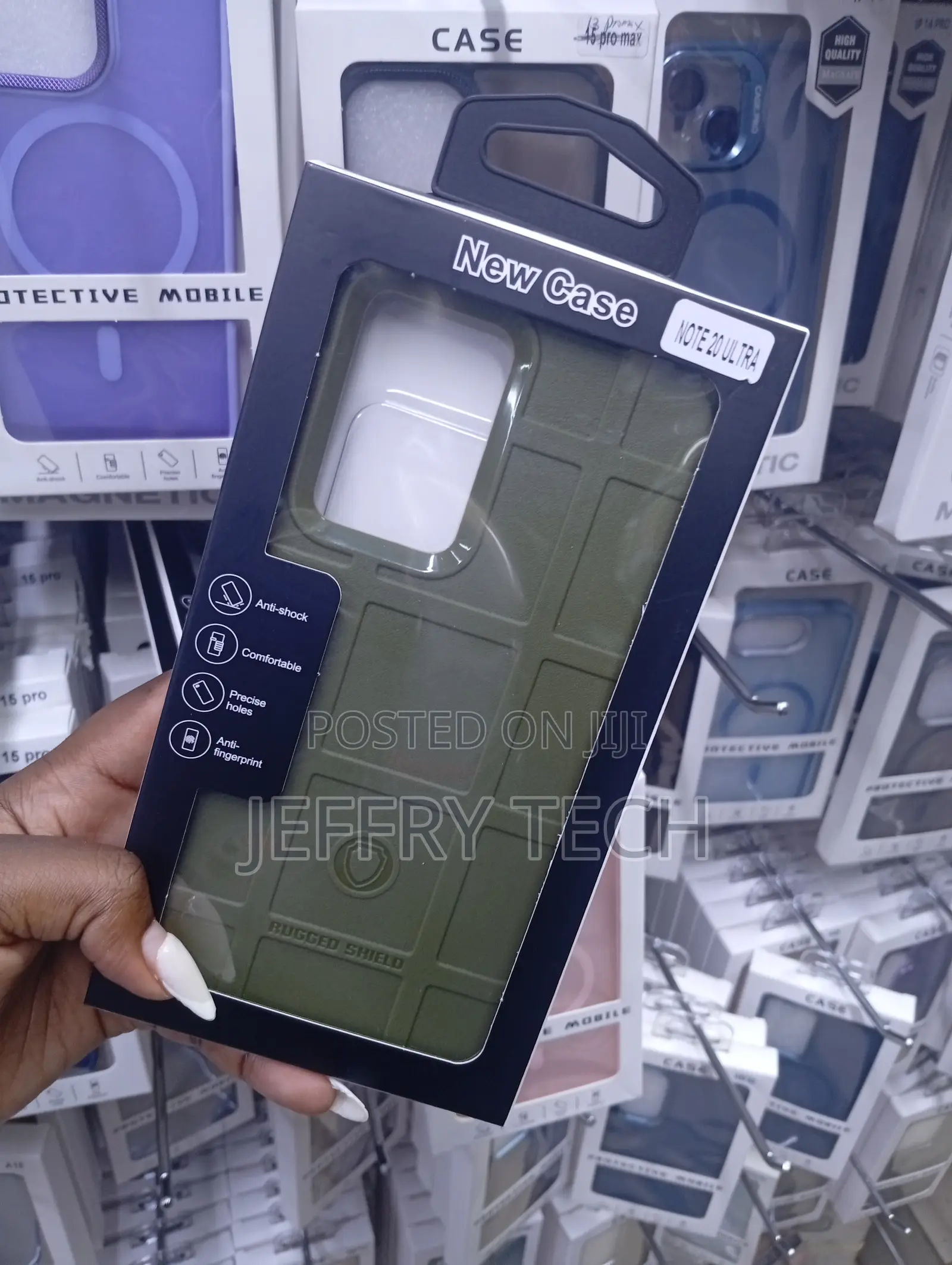 Samsung Galaxy Note 20 Ultra Rugged Shield Protective Phone Case