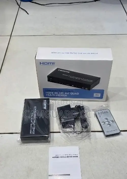 Hdmi Video Splitter Quad Multi-Viewer 4 in 1 Out