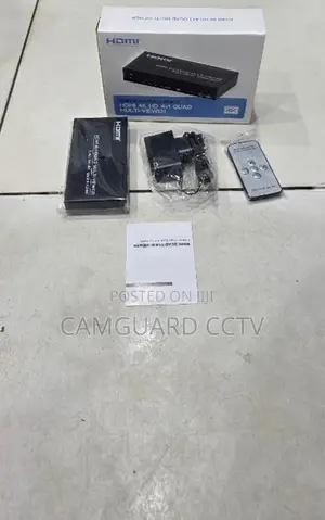 Hdmi Quad Multi-Viewer Box 4 Input 1 Output Switch