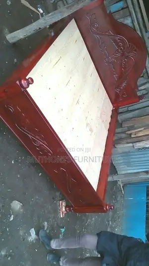 Brown Board Bed