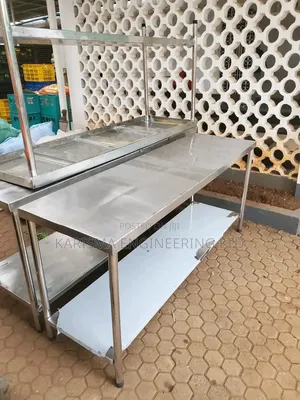 Commercial-Grade Stainless Steel Working Table