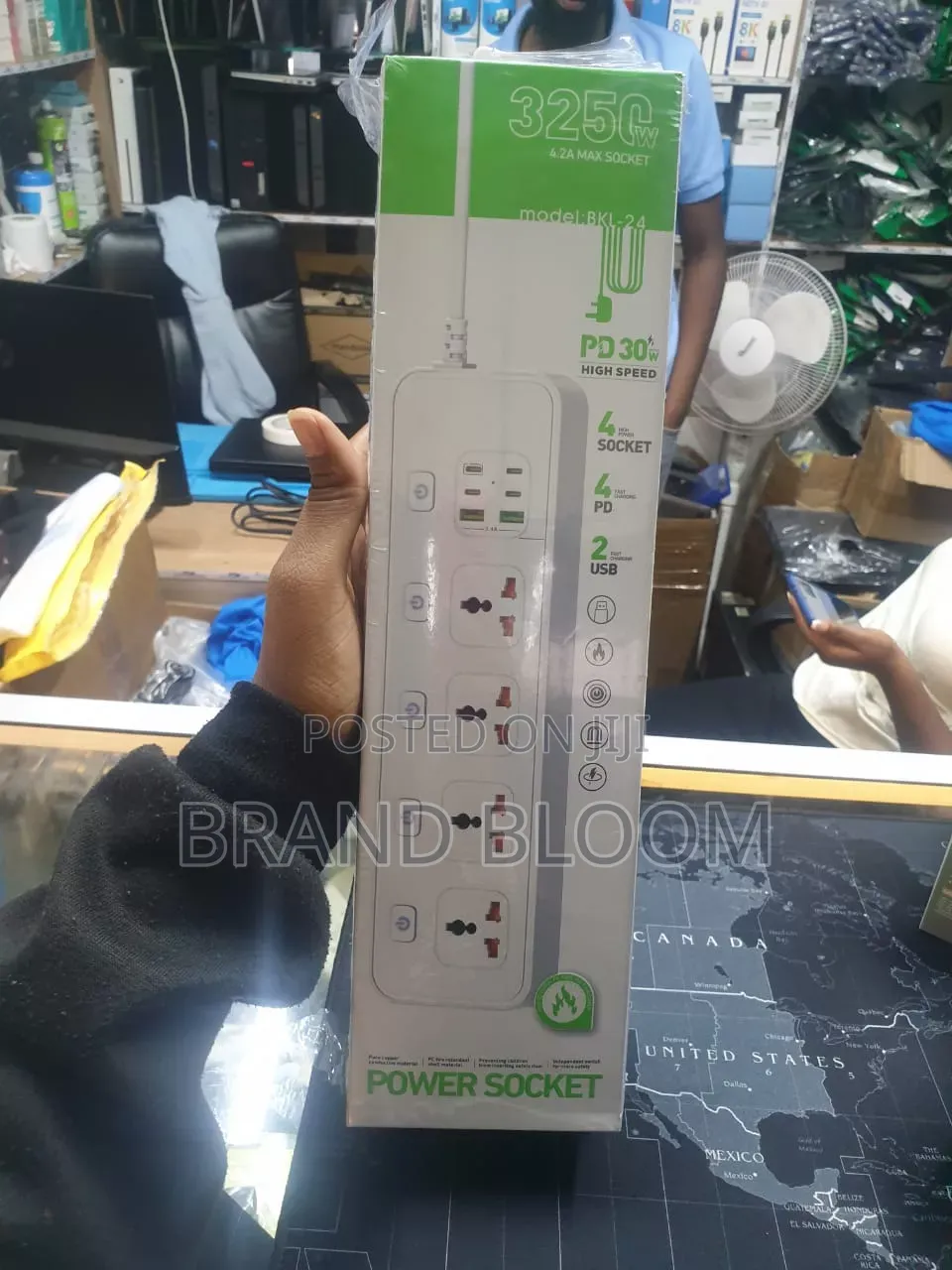 Power Extension Socket-Model RKL-24
