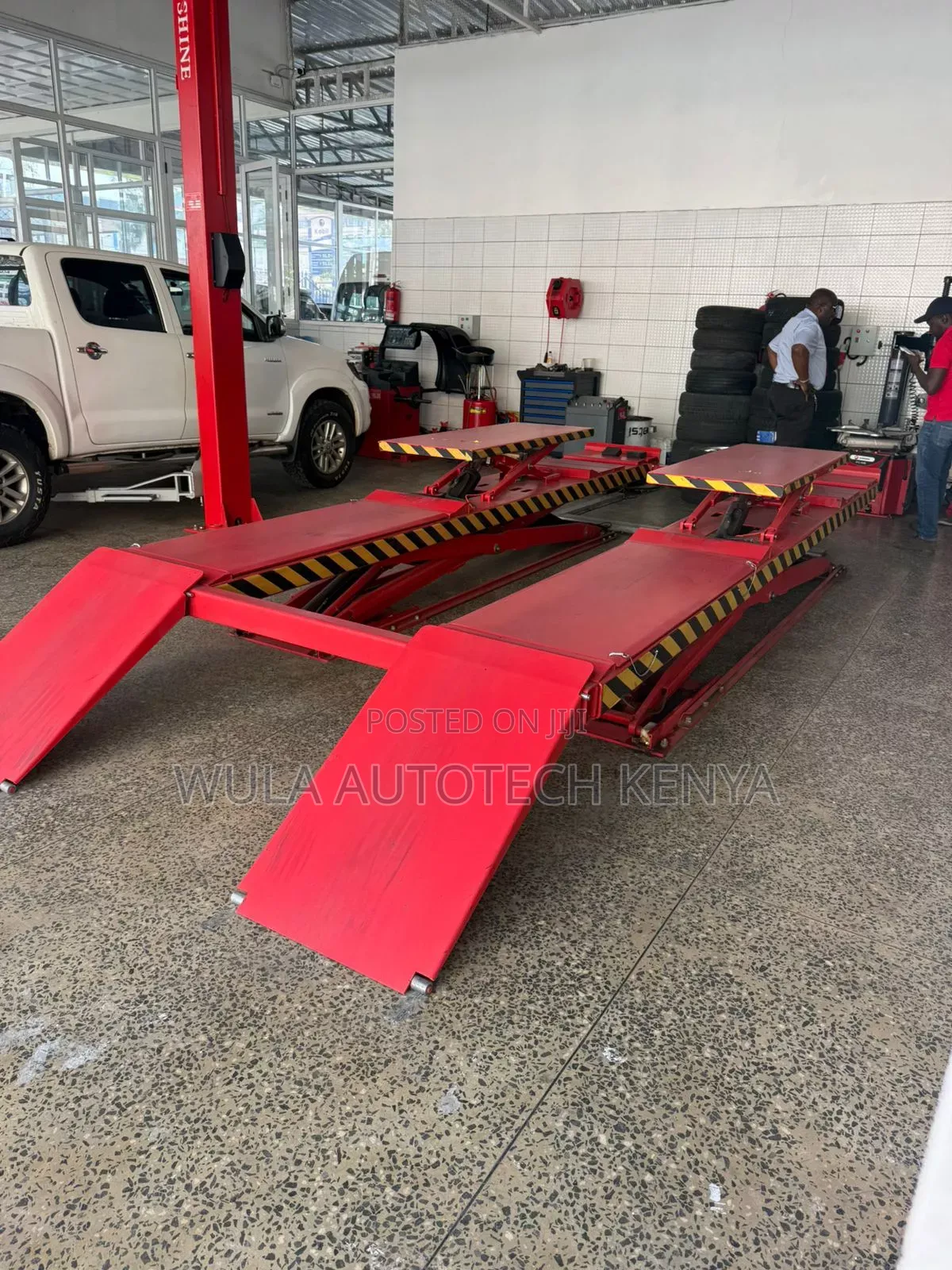Heavy Commercial and Professional 3d Wheel Alignment and 4post Lift