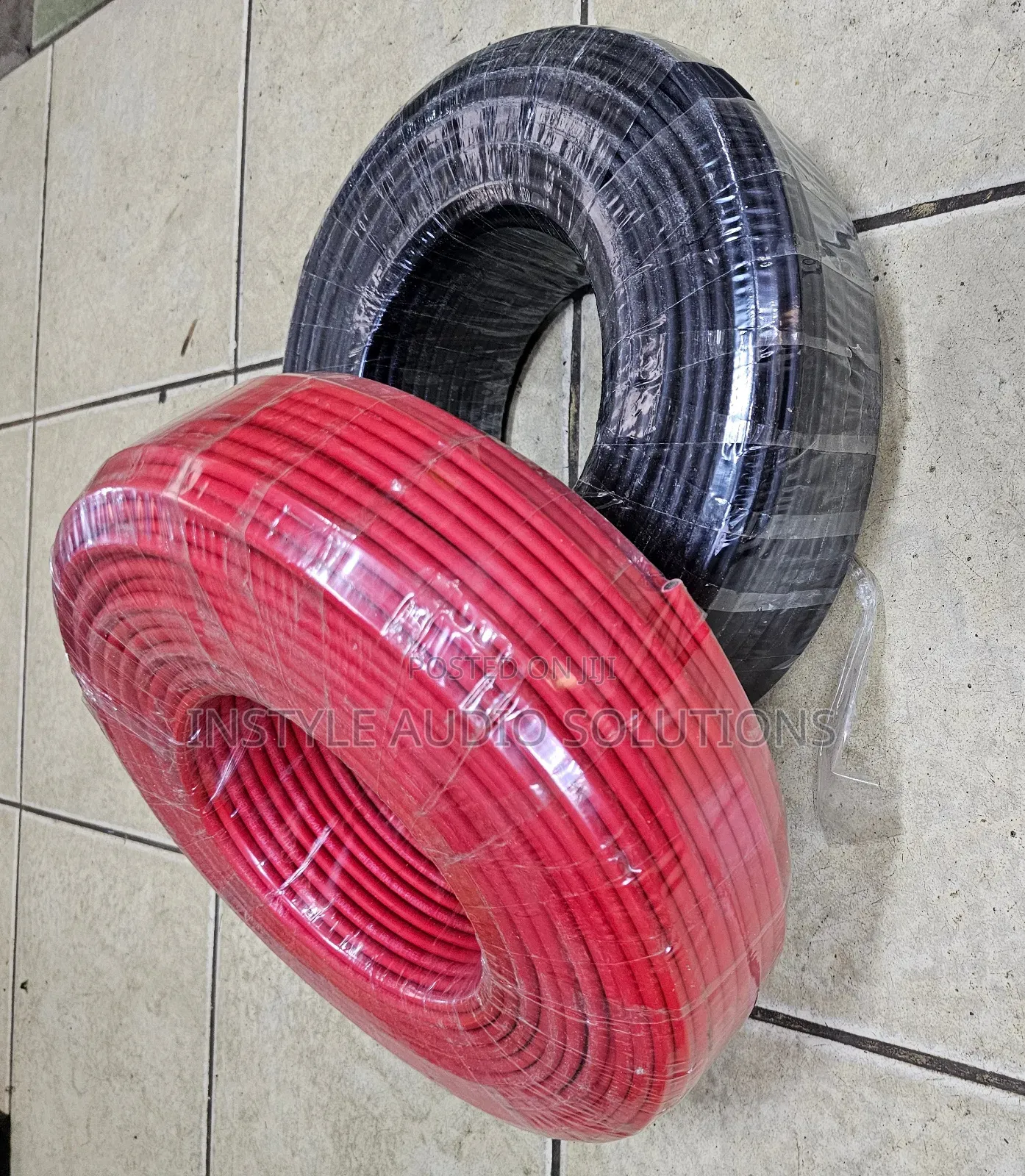 4.0 Mm Solar Pv Drop Cable 100 Meters Each (Red Black)