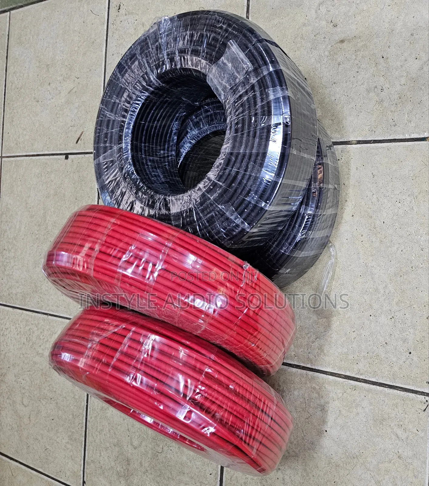4.0 Mm Solar Pv Drop Cable 100 Meters Each (Red Black)