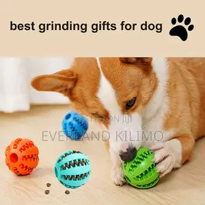 Durable Food Ball for Play, Cleaning Teeth