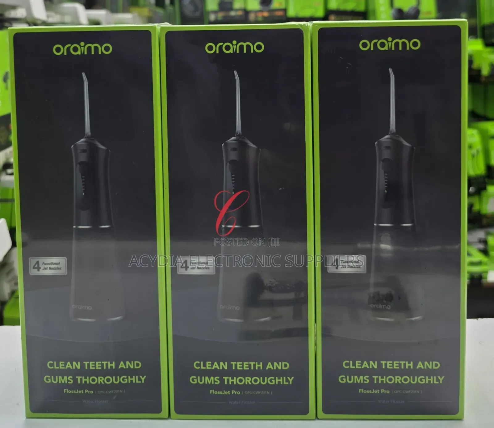 Oraimo Flossjet Pro Comfortable Smart Flosser With 5 Cleaning Modes