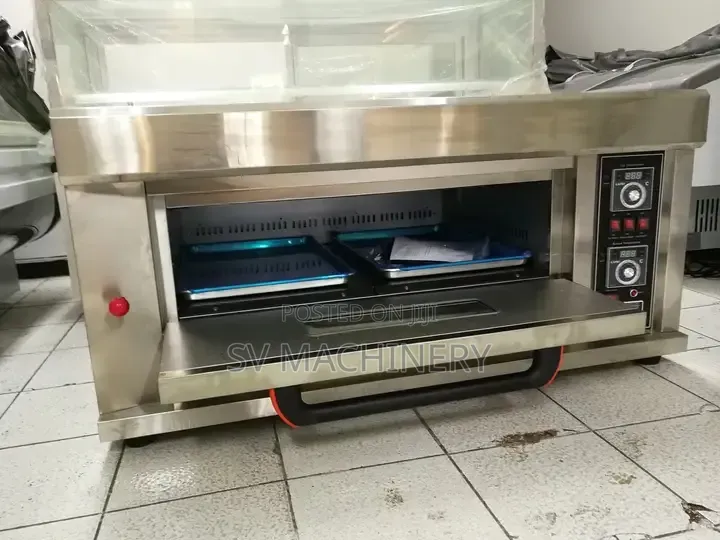 Heavy Duty 1 Deck 2 Trays Electric Industrial Oven