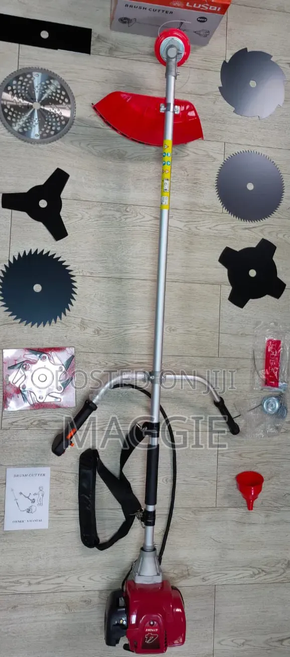 Gasoline Brush Cutter Side Pack 4stroke With Blades Lusqi