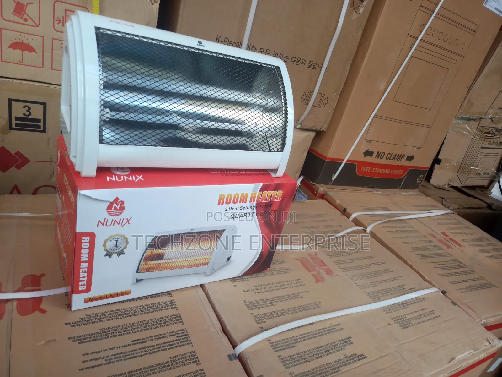 Nunix Electric Portable Quartz Room Heater With Overheat Protection 