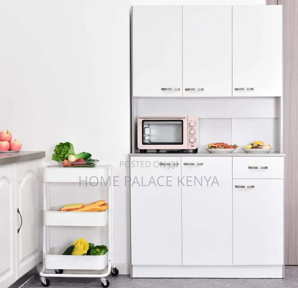 Kitchen Cabinet: High Capacity Freestanding Kitchen Cabinet