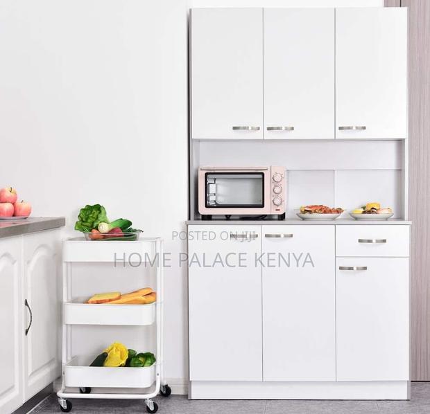 Kitchen Cabinet: High Capacity Freestanding Kitchen Cabinet