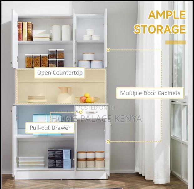 Kitchen Cabinet: High Capacity Freestanding Kitchen Cabinet - thumbnail 3