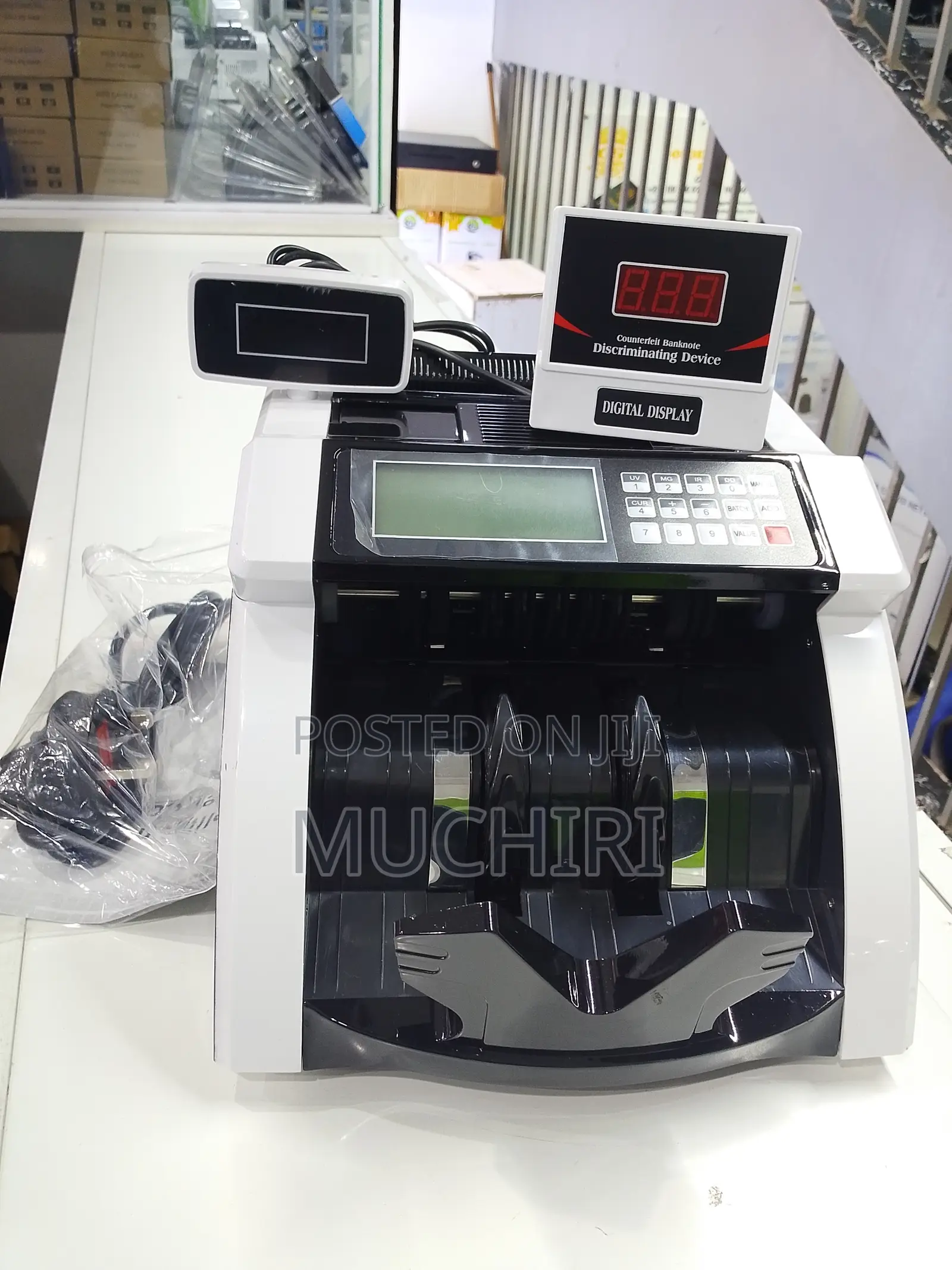 Cash Counting Machine With Multi Currency Detection