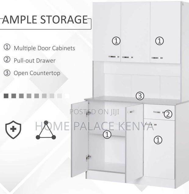 Kitchen Cabinet: High Capacity Freestanding Kitchen Cabinet - thumbnail 7