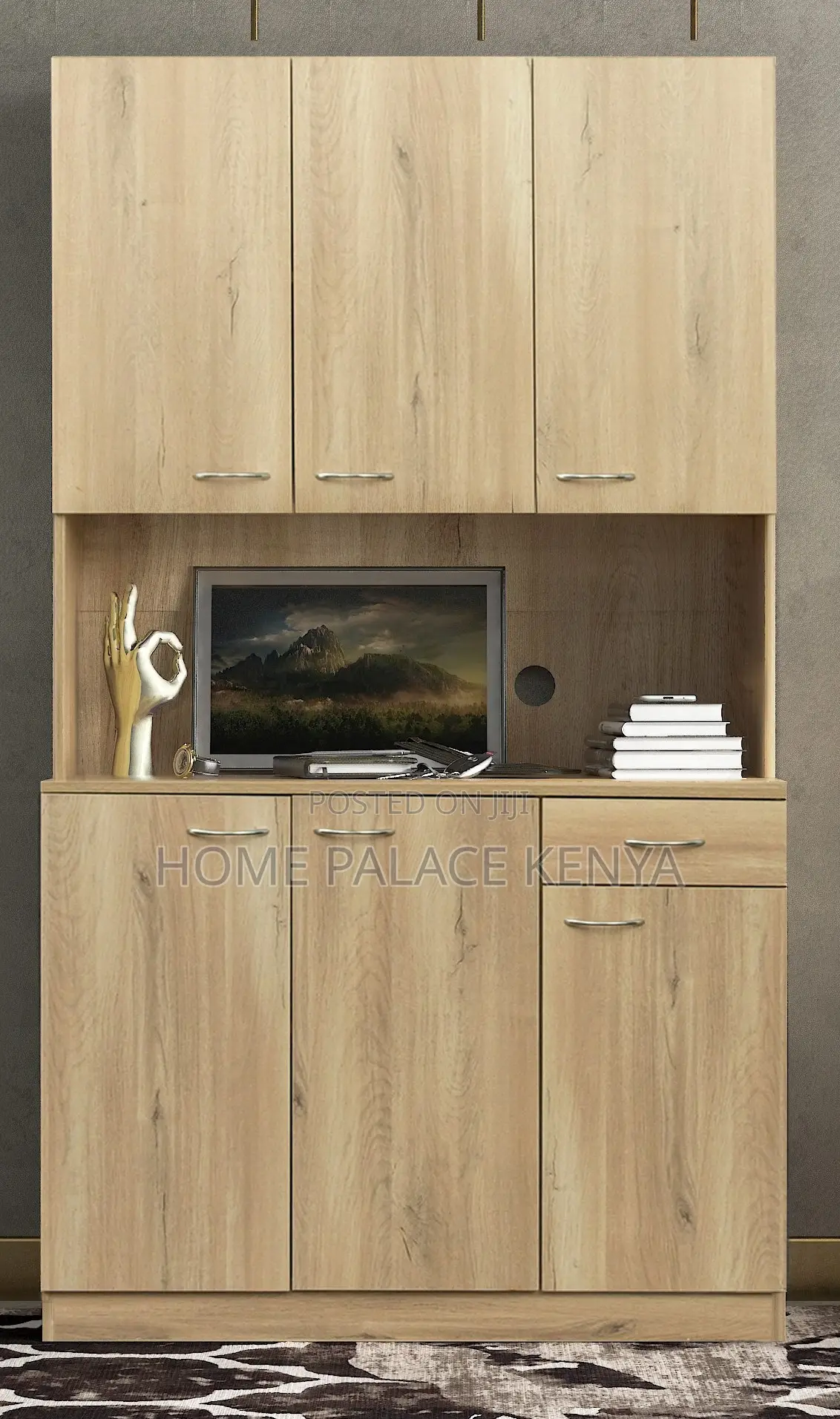 Kitchen Cabinet: High Capacity Freestanding Kitchen Cabinet