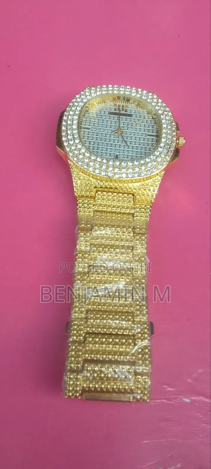 Gold-Ice Watch