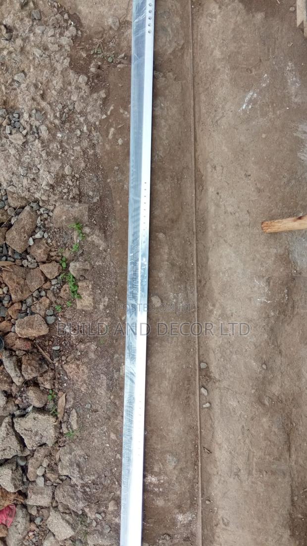 Corner Strip L-Shape Silver