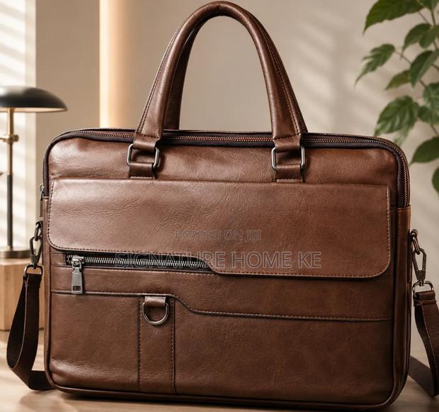 Leather Shoulder Bag - thumbnail 2