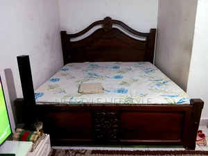 6x6 Mvule High Quality Bed
