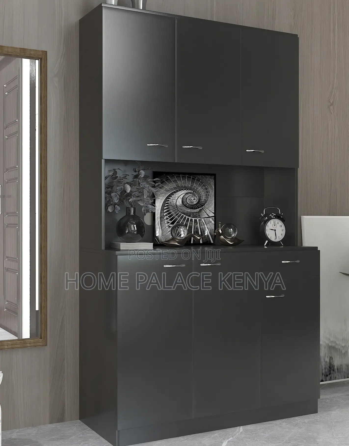 Kitchen Cabinet: High Capacity Freestanding Kitchen Cabinet