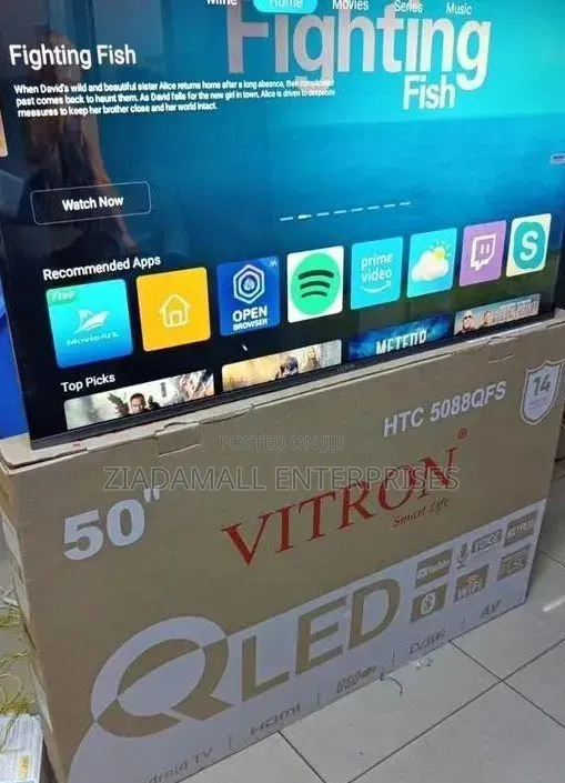 Vitron Tv Qled 50 Inches Smart Qled