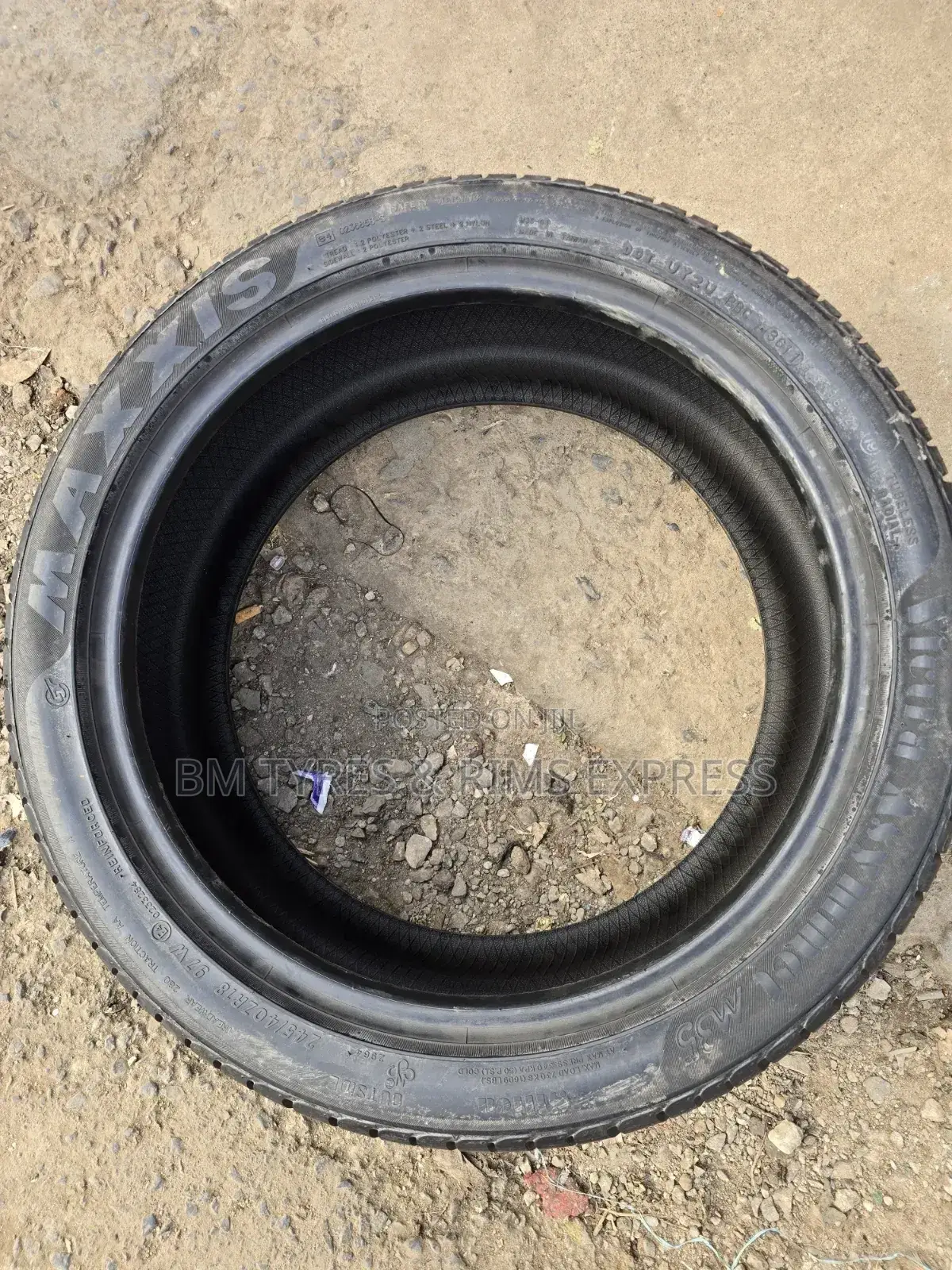 245 /40 R18 Maxxis Tyres (M36) Taiwan.