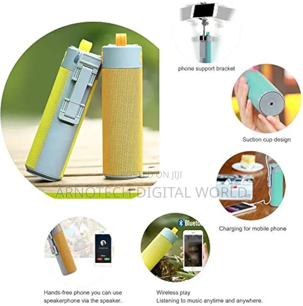 Wireless, Selfie Stick, Power Bank, Mobile Stand, Led Torch