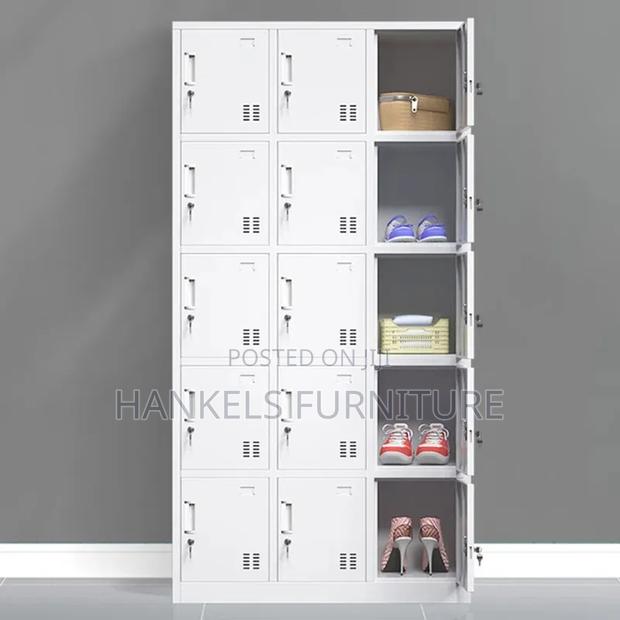 15 Locker Cabinet – Office Gym Personal Storage Unit