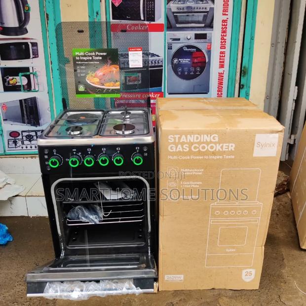 Syinix Cooker 50 by 55, 3+1 Jet Burner, Auto Ignition - main view
