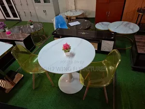 Round Marble Dining Table