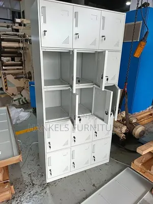 15 Locker Cabinet – Heavy Duty Steel Locker System