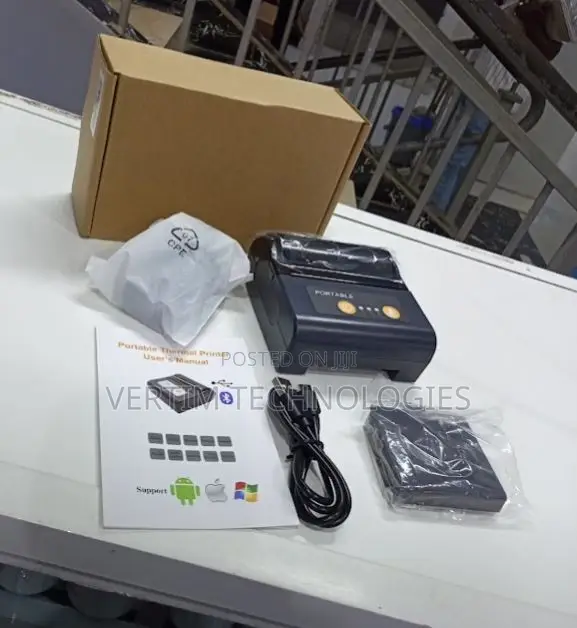 P80c Maintenance-Free 80mm Mobile Bluetooth Thermal Printer